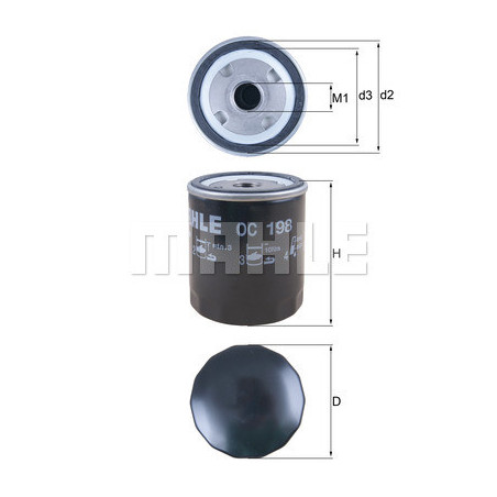 Filtre à huile KNECHT