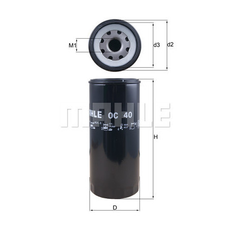 Filtre à huile KNECHT