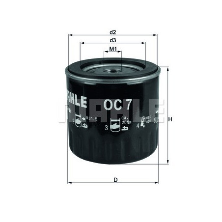 Filtre à huile KNECHT