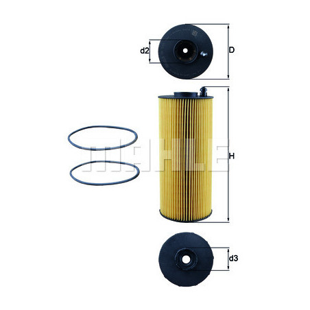 Filtre à huile KNECHT