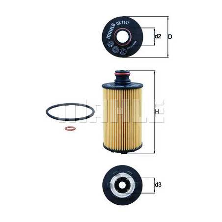 Filtre à huile KNECHT