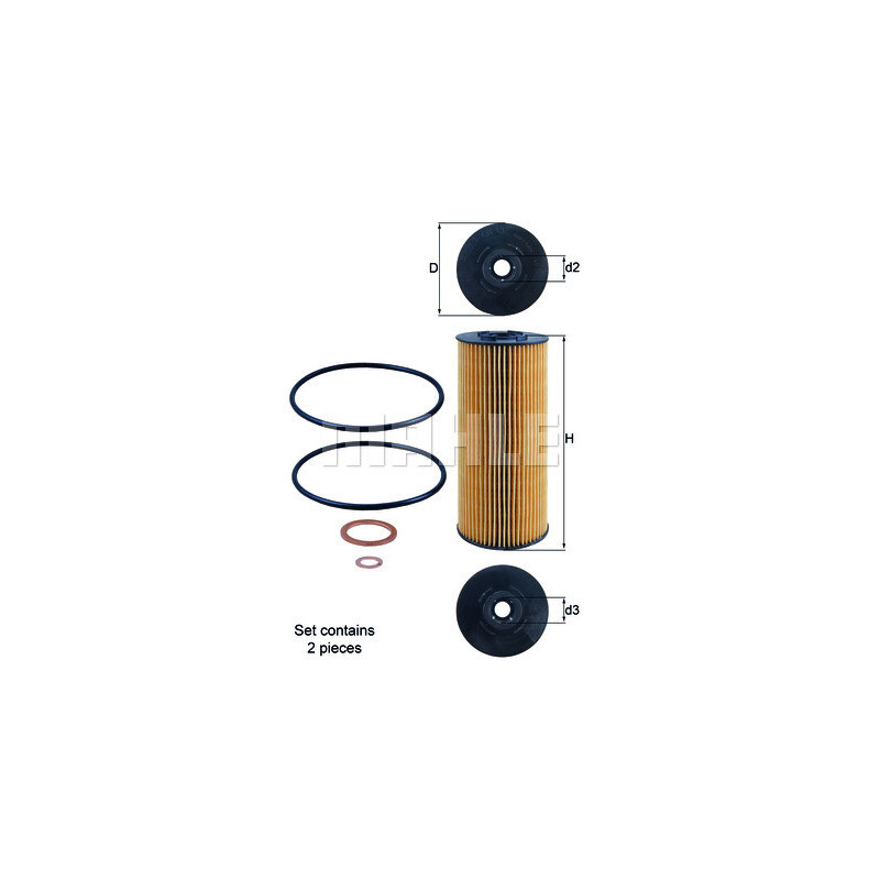 Filtre à huile KNECHT
