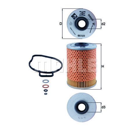 Filtre à huile KNECHT