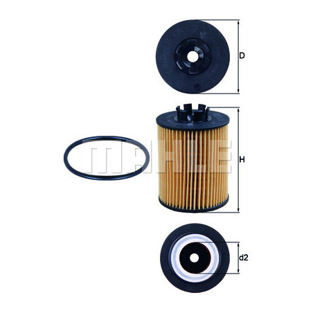 Filtre à huile KNECHT