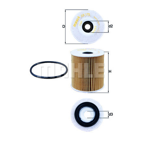 Filtre à huile KNECHT