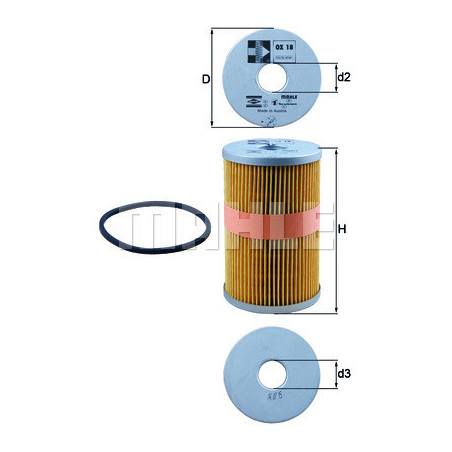 Filtre à huile KNECHT