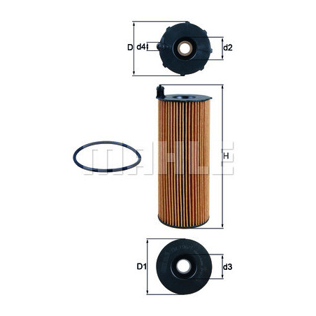 Filtre à huile KNECHT
