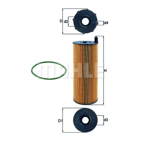 Filtre à huile KNECHT