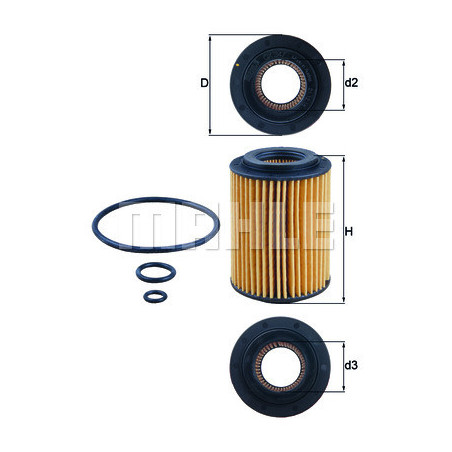 Filtre à huile KNECHT