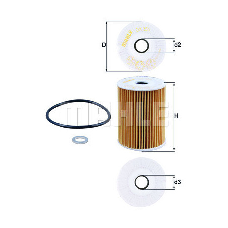 Filtre à huile KNECHT