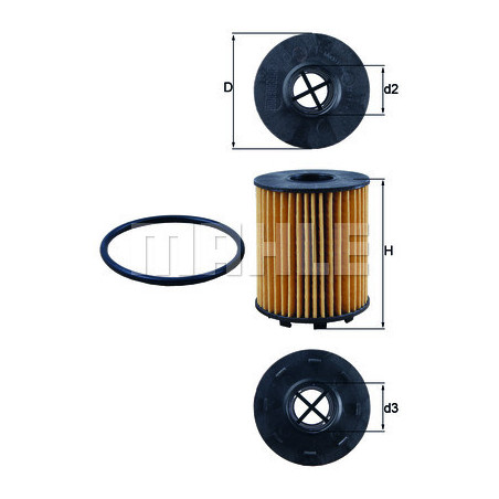 Filtre à huile KNECHT