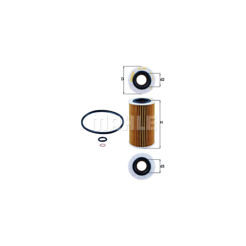 Filtre à huile KNECHT