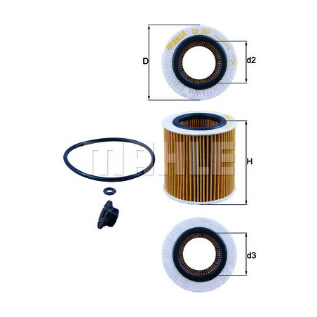 Filtre à huile KNECHT