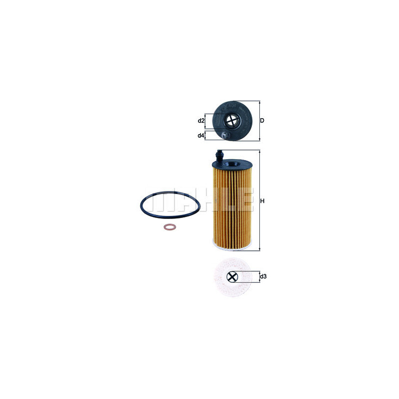 Filtre à huile KNECHT