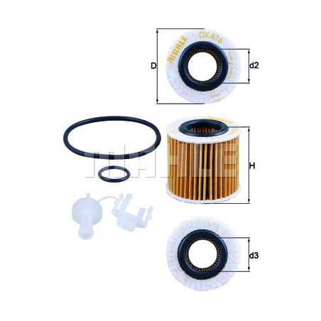 Filtre à huile KNECHT