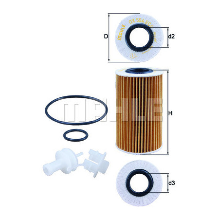 Filtre à huile KNECHT