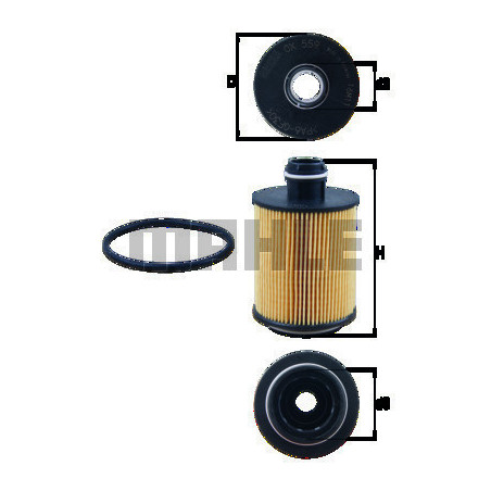 Filtre à huile KNECHT