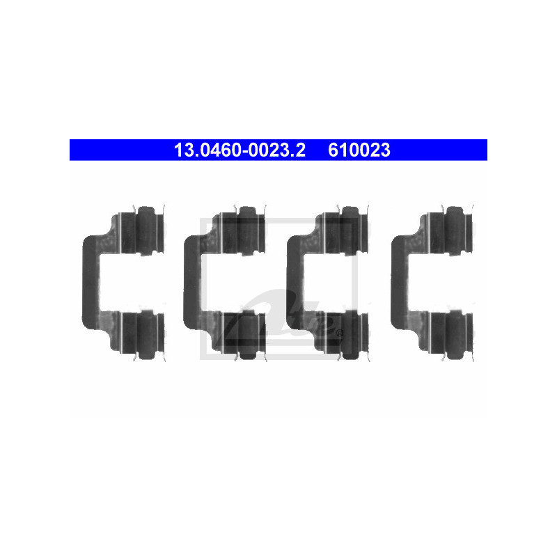 Kit d'accessoires (plaquette de frein) ATE