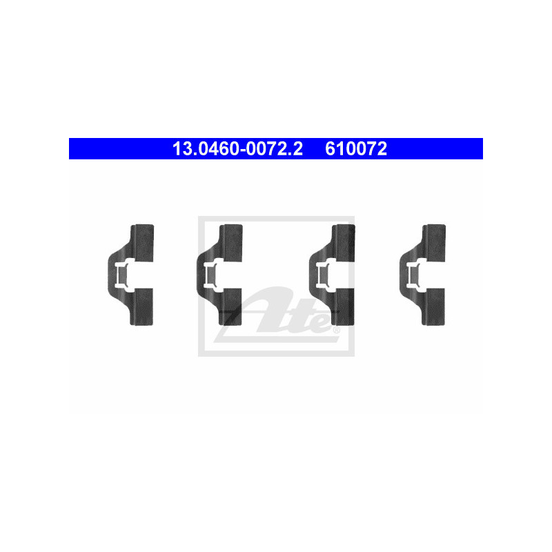 Kit d'accessoires (plaquette de frein) ATE