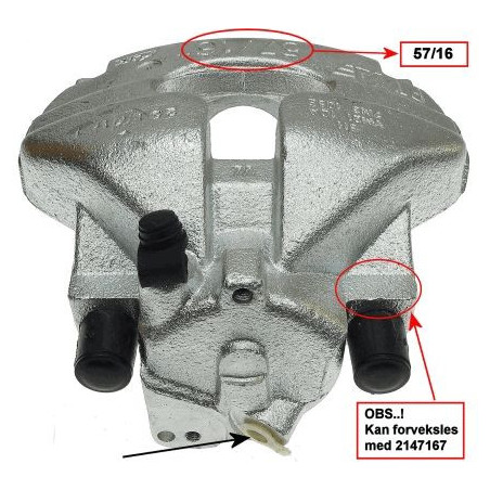 Étrier de frein TEXTAR