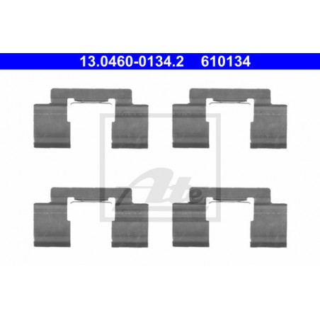 Kit d'accessoires (plaquette de frein) ATE