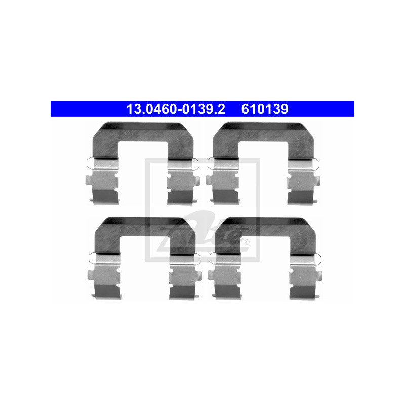 Kit d'accessoires (plaquette de frein) ATE