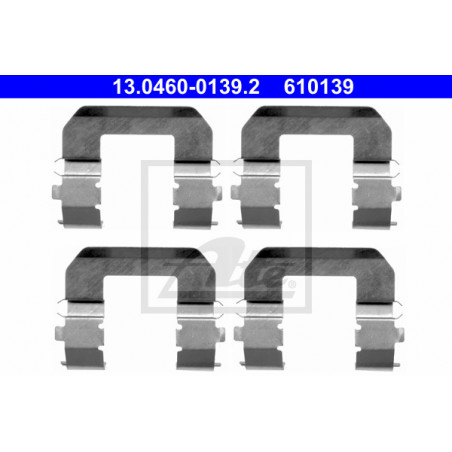 Kit d'accessoires (plaquette de frein) ATE