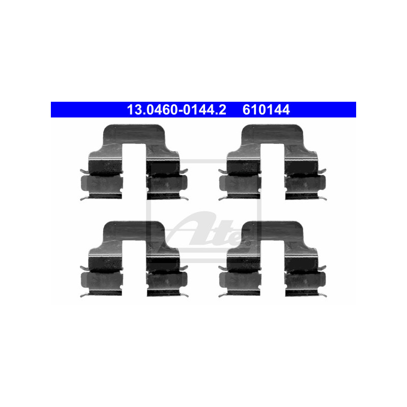 Kit d'accessoires (plaquette de frein) ATE