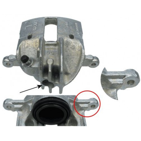 Étrier de frein TEXTAR