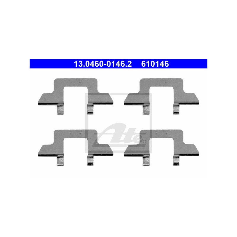 Kit d'accessoires (plaquette de frein) ATE