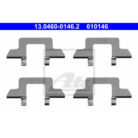 Kit d'accessoires (plaquette de frein) ATE