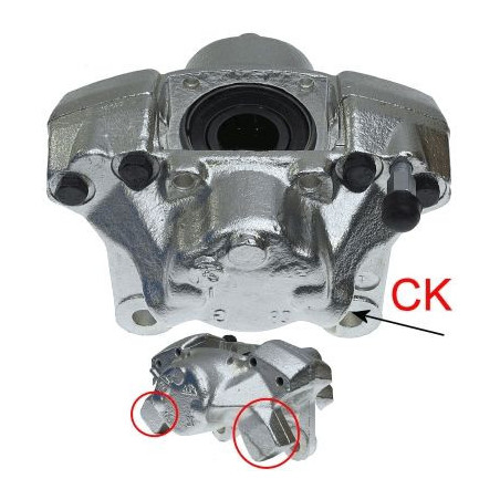 Étrier de frein TEXTAR