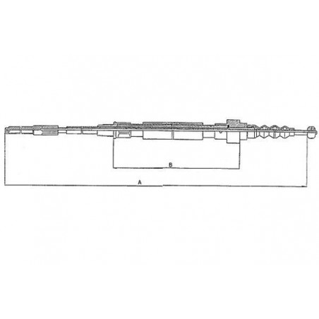 Câble de frein à main TEXTAR