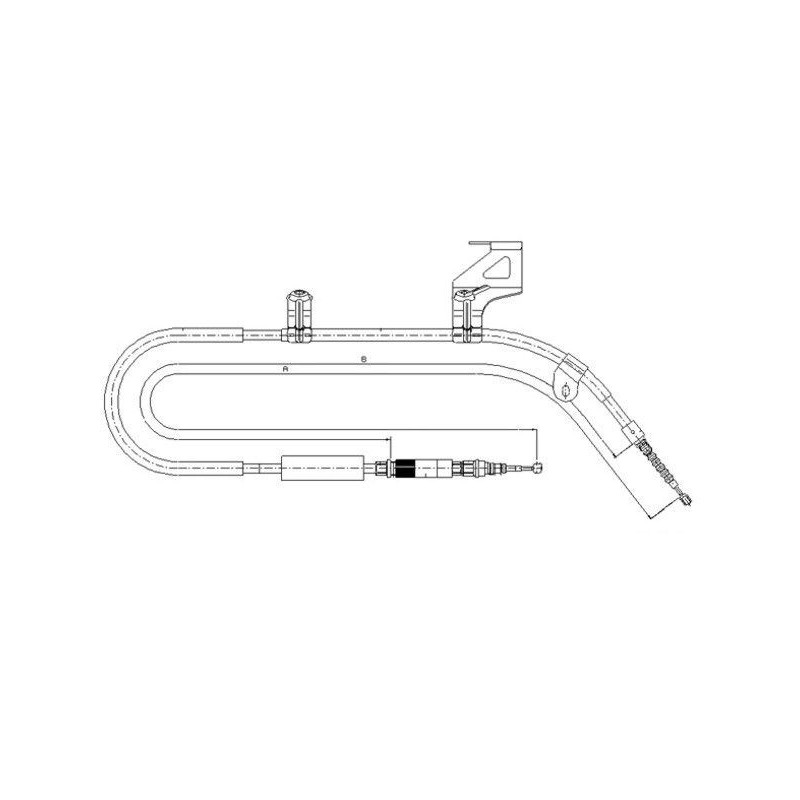 Câble de frein à main TEXTAR