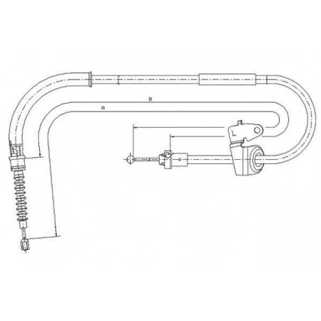 Câble de frein à main TEXTAR