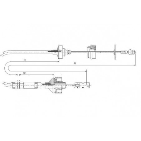 Cable d'embrayage TEXTAR