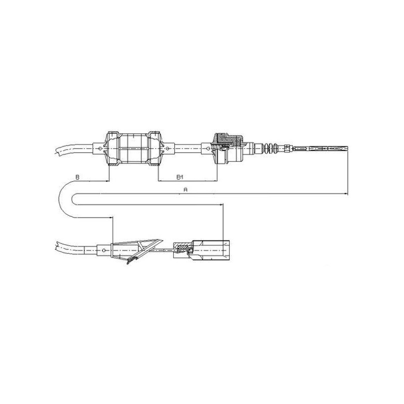 Cable d'embrayage TEXTAR