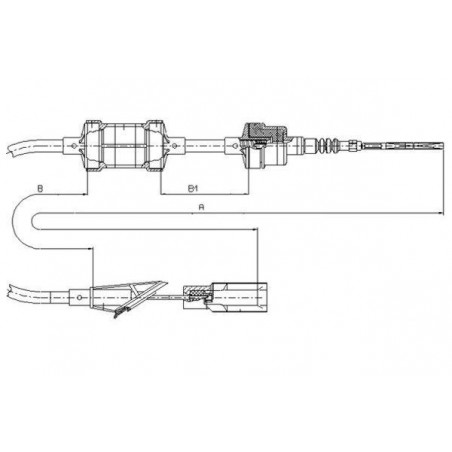 Cable d'embrayage TEXTAR
