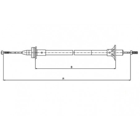 Cable d'embrayage TEXTAR