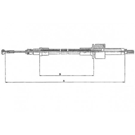 Cable d'embrayage TEXTAR