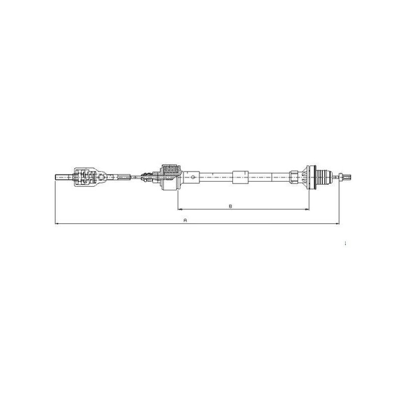 Cable d'embrayage TEXTAR