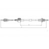 Cable d'embrayage TEXTAR