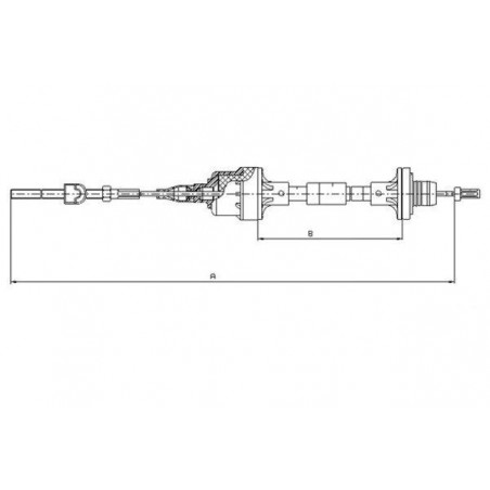 Cable d'embrayage TEXTAR