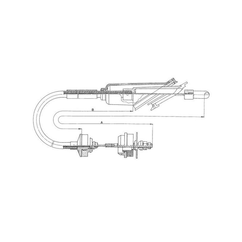Cable d'embrayage TEXTAR