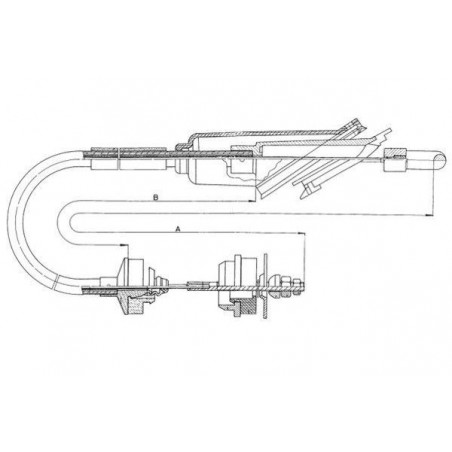 Cable d'embrayage TEXTAR
