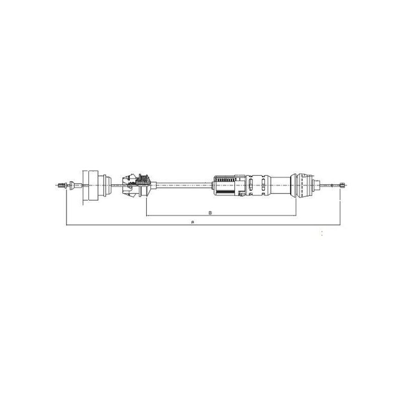 Cable d'embrayage TEXTAR