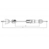 Cable d'embrayage TEXTAR
