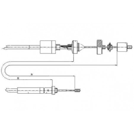 Cable d'embrayage TEXTAR