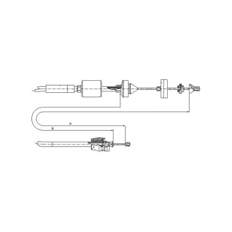 Cable d'embrayage TEXTAR