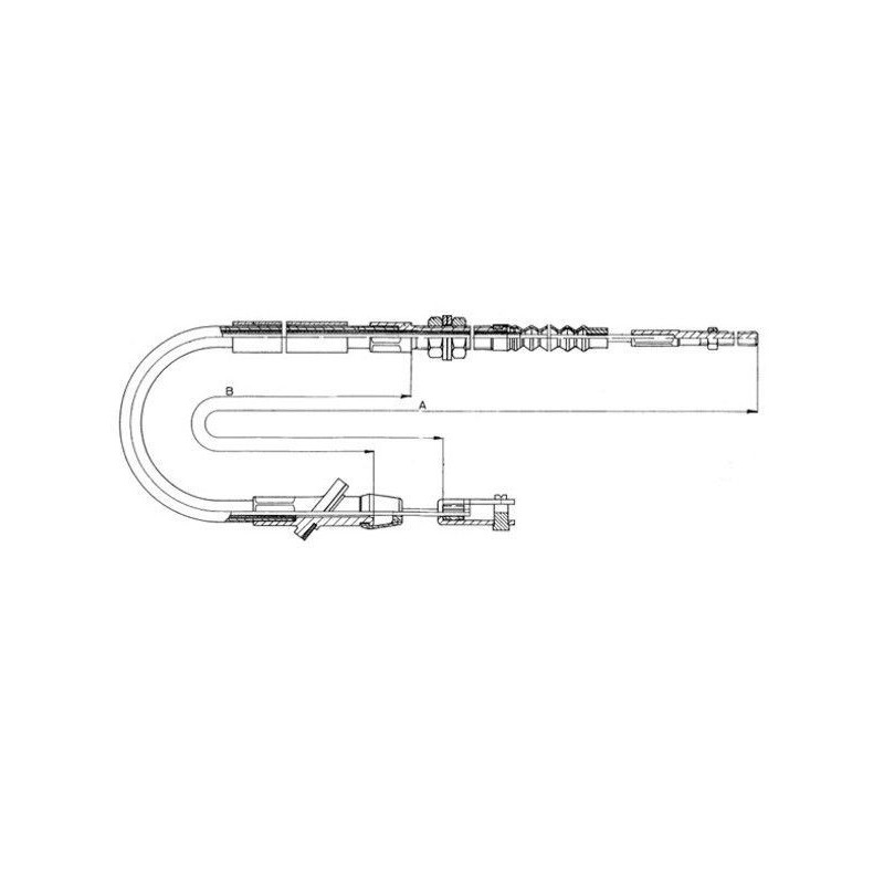 Cable d'embrayage TEXTAR